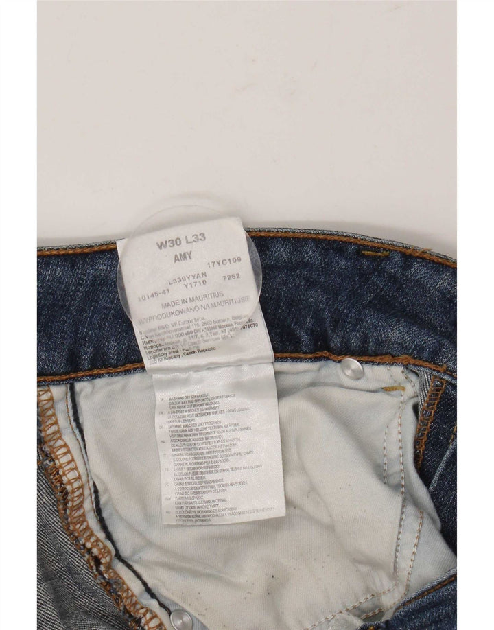 Blugi Lee Amy drepte pentru femei W30 L29 Bumbac albastru
