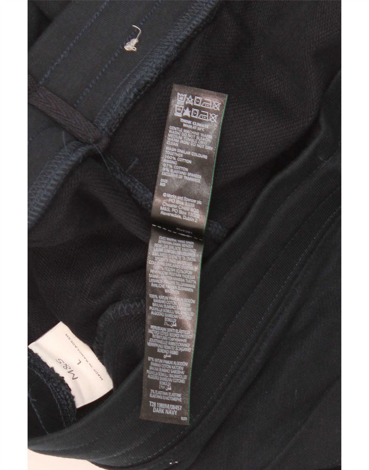 Pantaloni scurți sport pentru bărbați Marks & Spencer, mari, albastru, bumbac