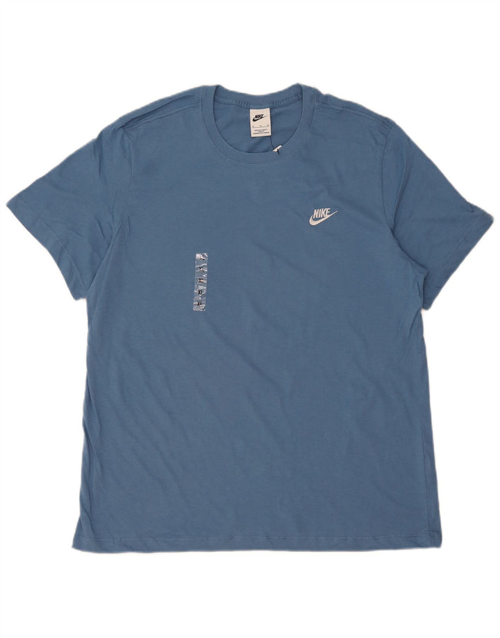 Tricou pentru bărbați Nike Top XL Bumbac albastru
