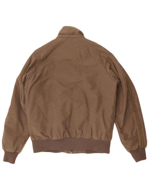 Jachetă Bomber pentru bărbați Puma UK 40, bumbac mare, kaki