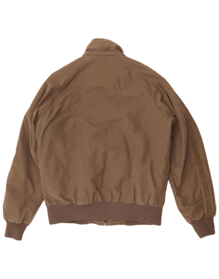 Jachetă Bomber pentru bărbați Puma UK 40, bumbac mare, kaki