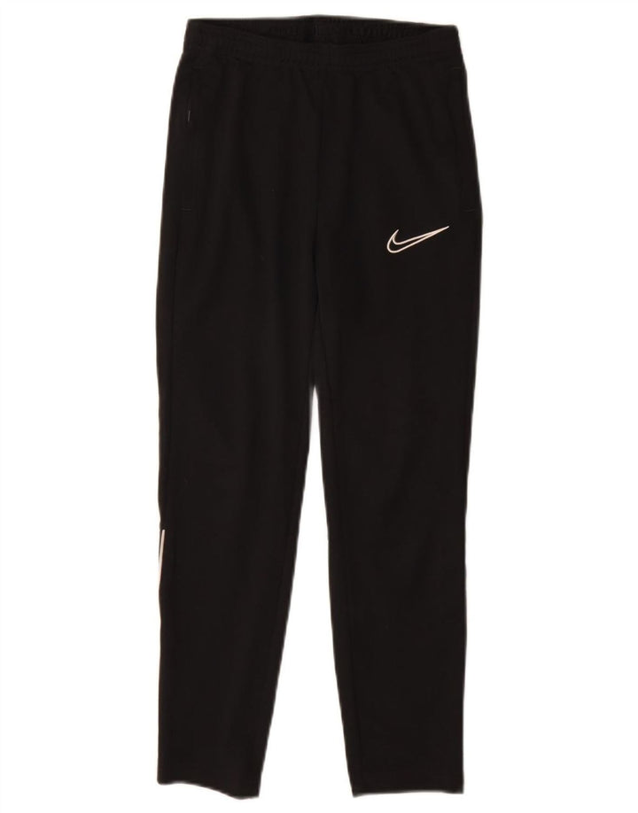 Pantaloni de trening Nike Dri Fit pentru băieți 10-11 ani Poliester mediu negru