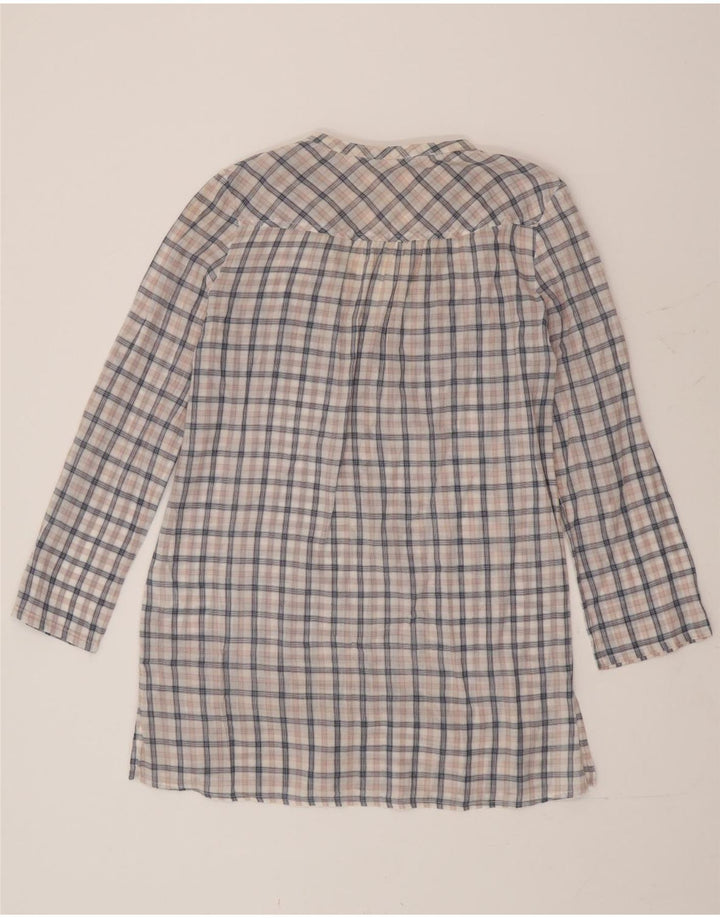 Rochie cămașă pulover pentru femei Zara UK 14, bumbac cu carouri, multicoloră, medie