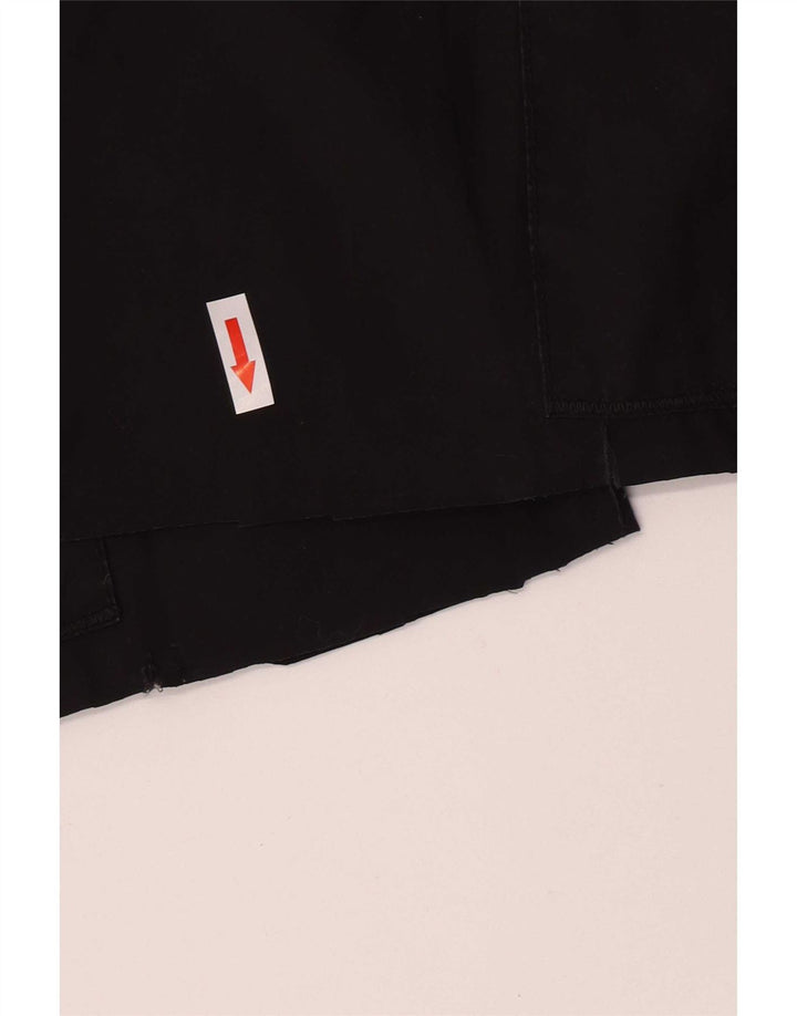 Pantaloni scurți cargo pentru femei Calvin Klein Jeans W32 bumbac mediu negru