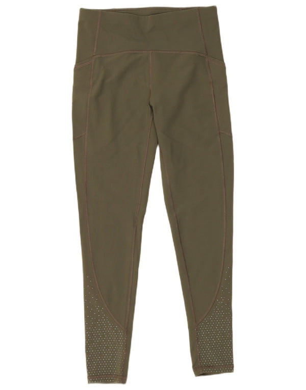 Jambiere Lululemon pentru femei US 6 Medium Green Spotted Nylon