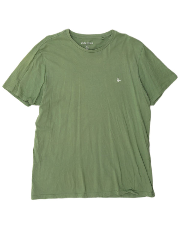Tricou Jack Wills Classic Fit pentru bărbați Top XL Bumbac verde