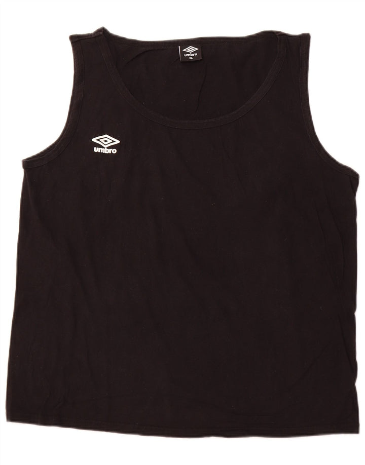 UMBRO Vest Vest Top pentru femei UK 18 XL Bumbac negru