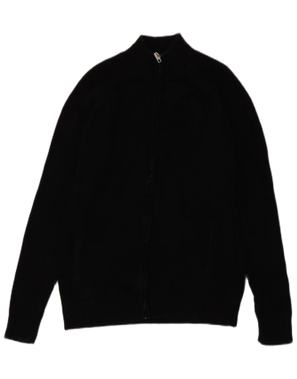 Pulover cardigan pentru bărbați Zara, mare, negru