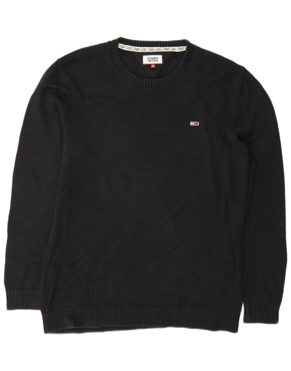 Pulover pentru bărbați Tommy Hilfiger, cu gât crew, 2XL, bumbac bleumarin