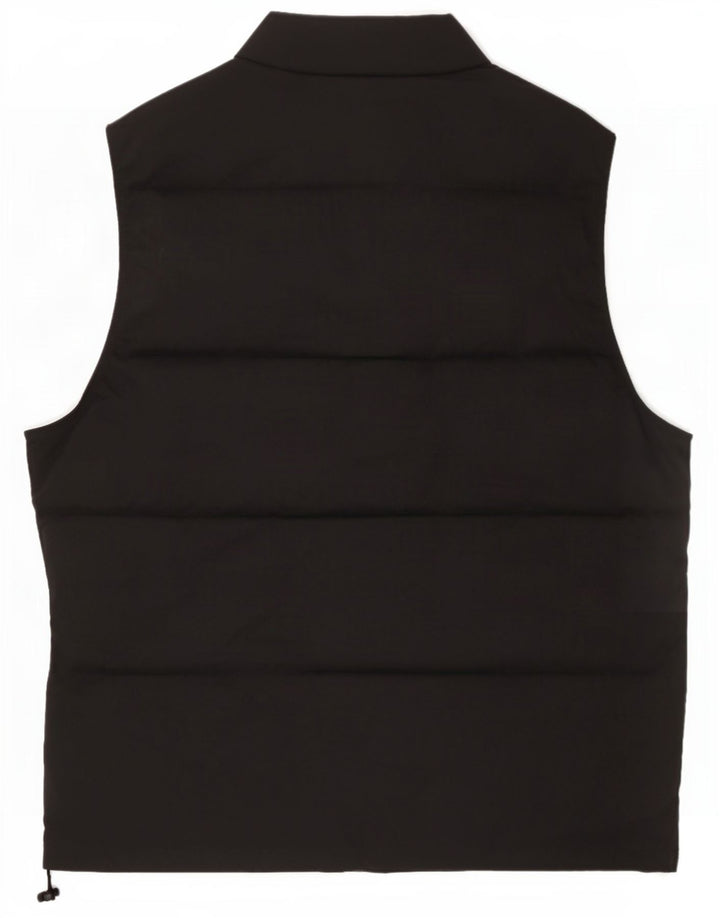 Gilet căptușit pentru bărbați Zara UK 38 Poliester mediu negru