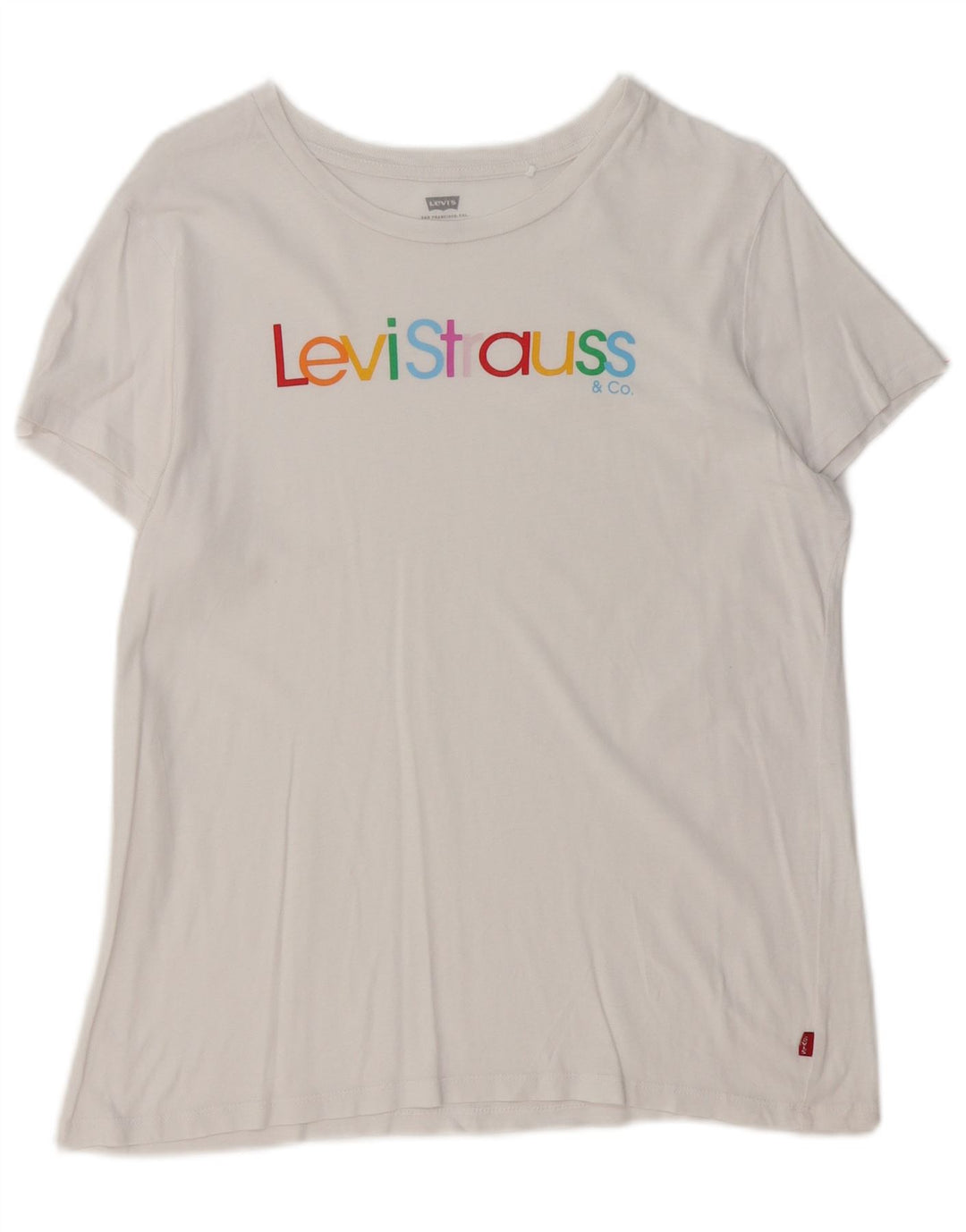 Tricou grafic LEVI'S pentru femei Top UK 14 Medium White