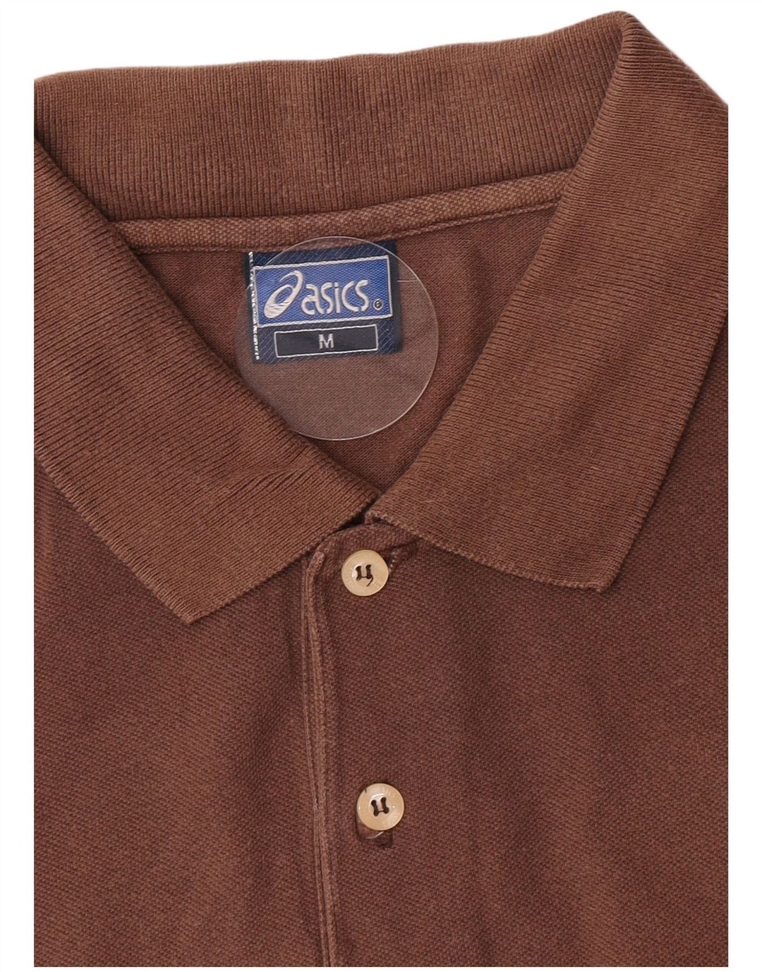 Tricou polo Asics pentru bărbați, maro mediu