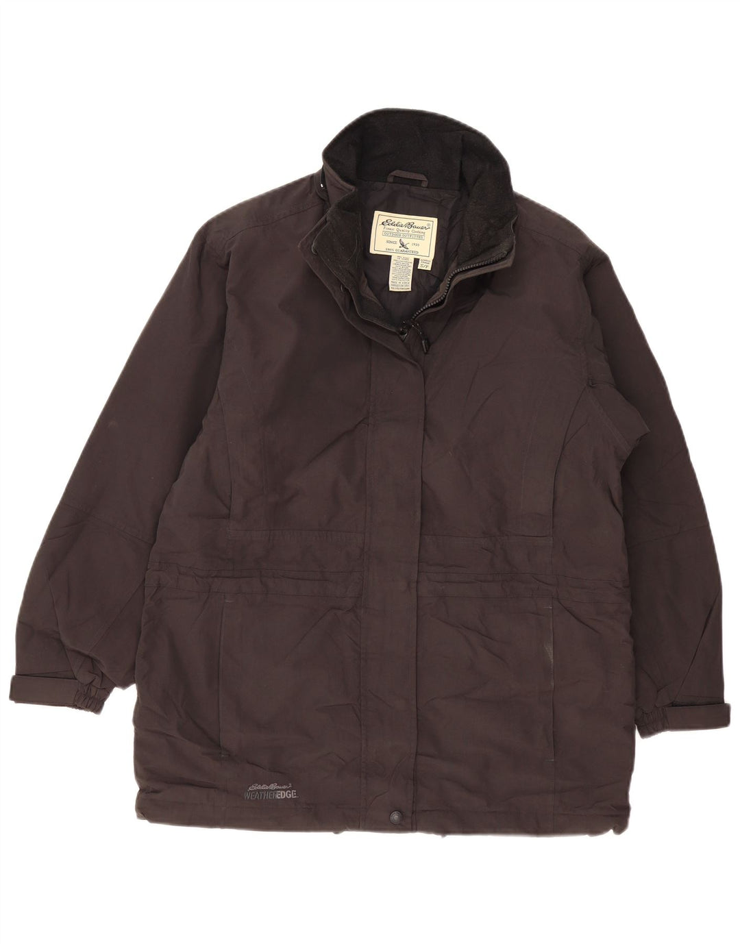 EDDIE BAUER Jachetă Windbreaker pentru femei Weather Edge UK 10 Small Black