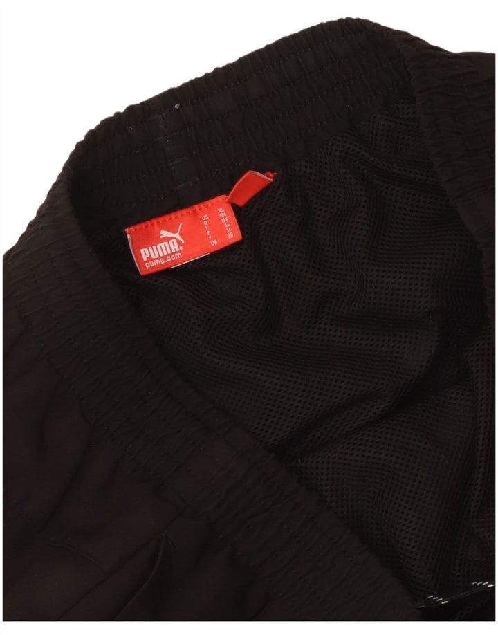 Pantaloni scurți sport Puma pentru băieți 13-14 ani negri