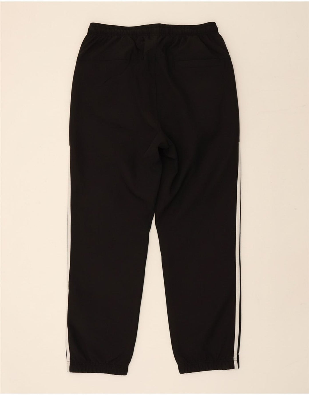 ADIDAS Mens Tracksuit Trousers Joggers Medium  Black Polyester