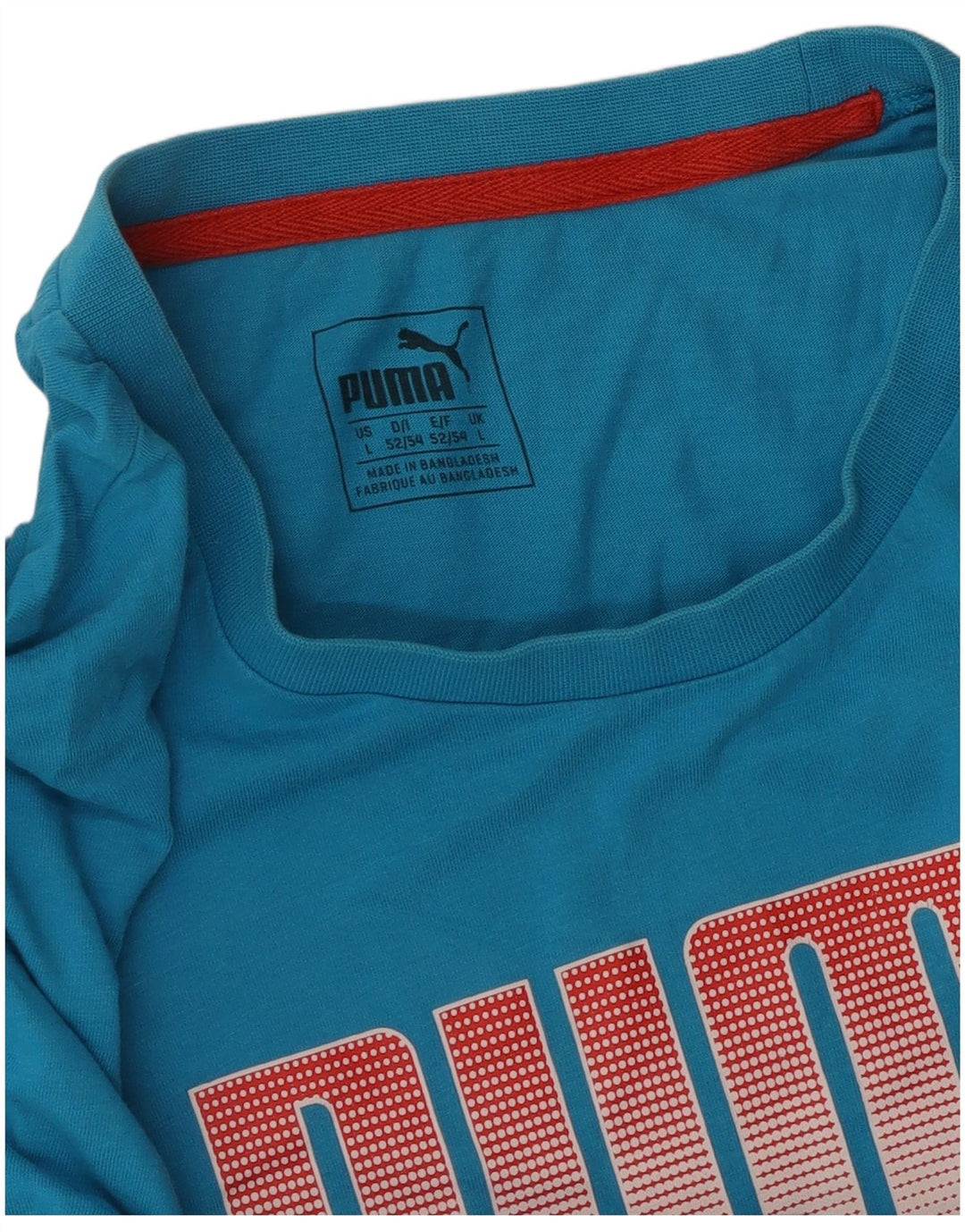 Tricou grafic PUMA pentru bărbați Top mare albastru