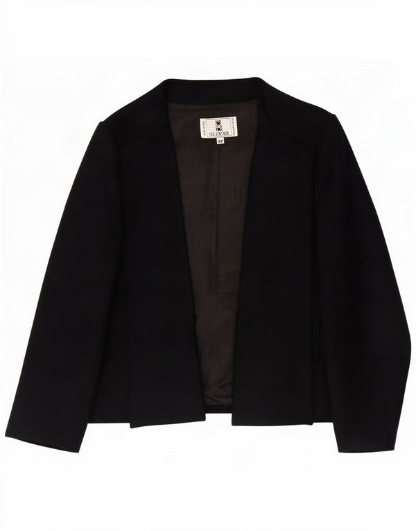 Oliver Womens Open Blazer Jacket IT 42 Medium Bleumarin Blue