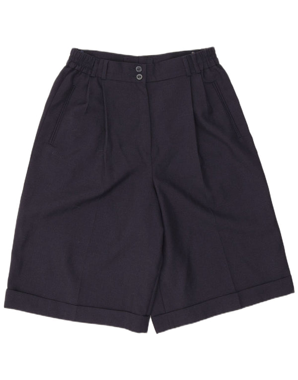 Pantaloni scurți casual pentru damă Your Sixth Sense cu talie înaltă EU 40 Medium W28 Bleumarin