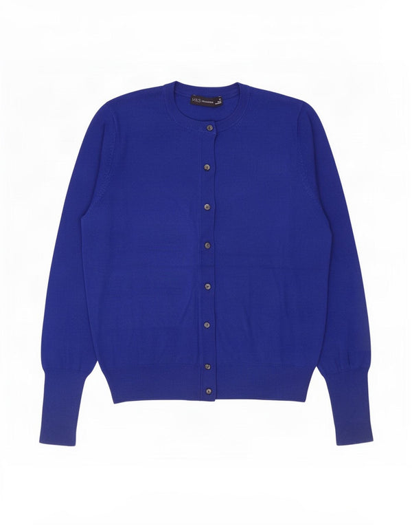 Pulover cardigan pentru femei Marks & Spencer UK 14 Medium Blue