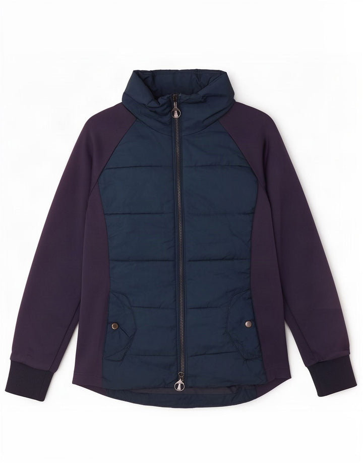 Jachetă de trening Barbour pentru femei UK 12 Medium Bleumarin Colorblock