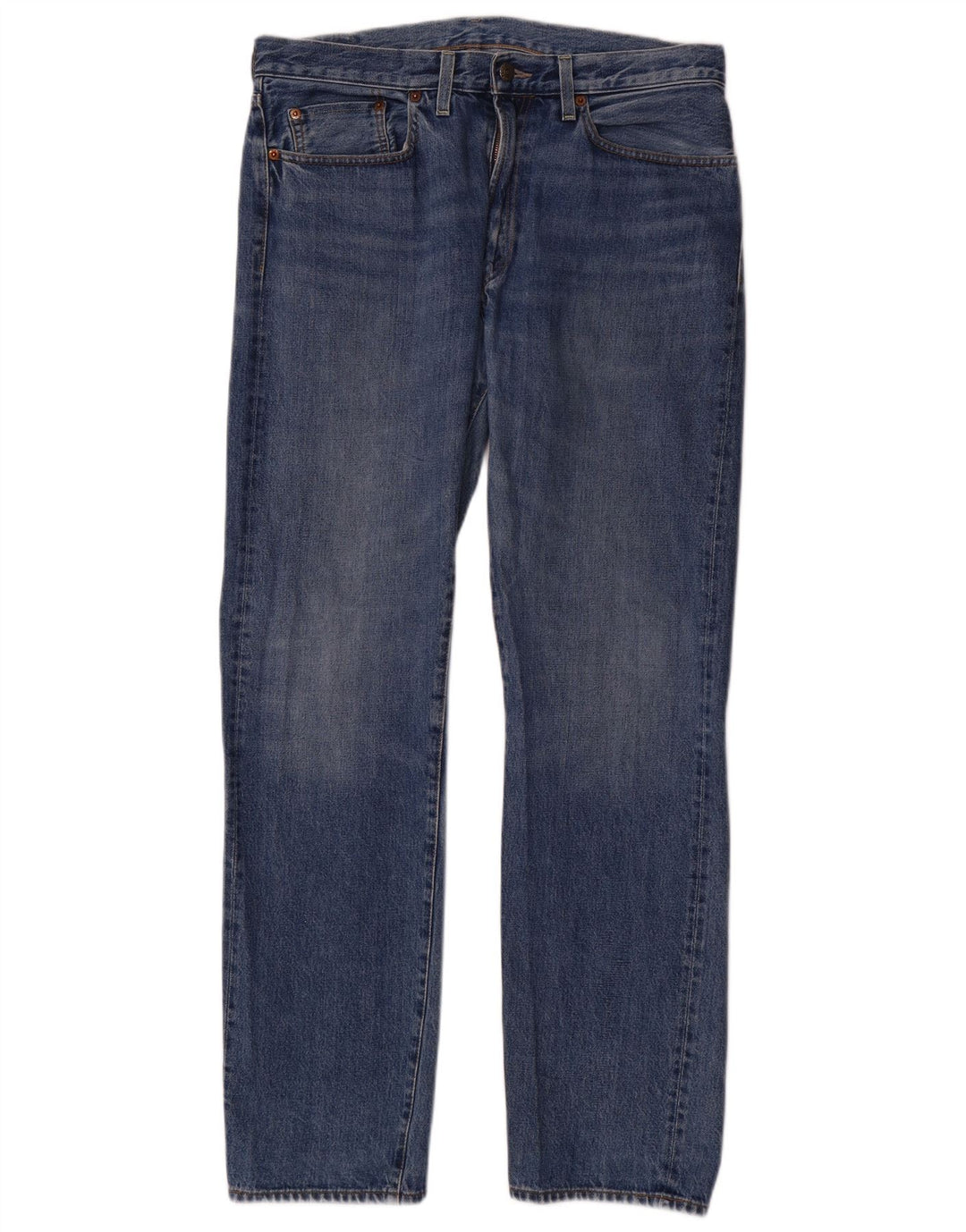Blugi drepti pentru bărbați Levi's W34 L32 Bumbac albastru
