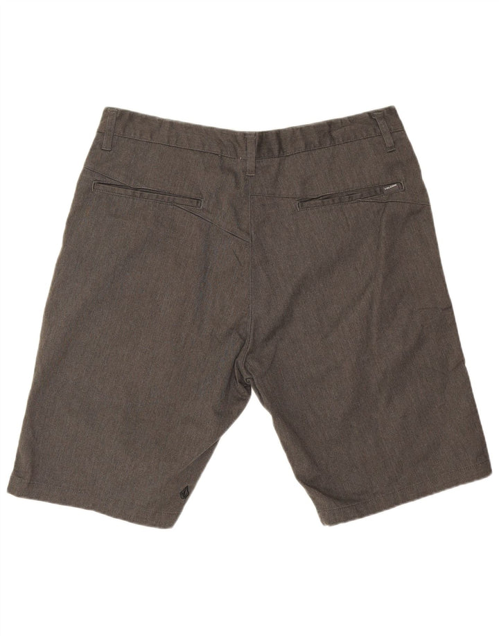 Pantaloni scurți chino pentru bărbați Volcom W36, bumbac gri mare