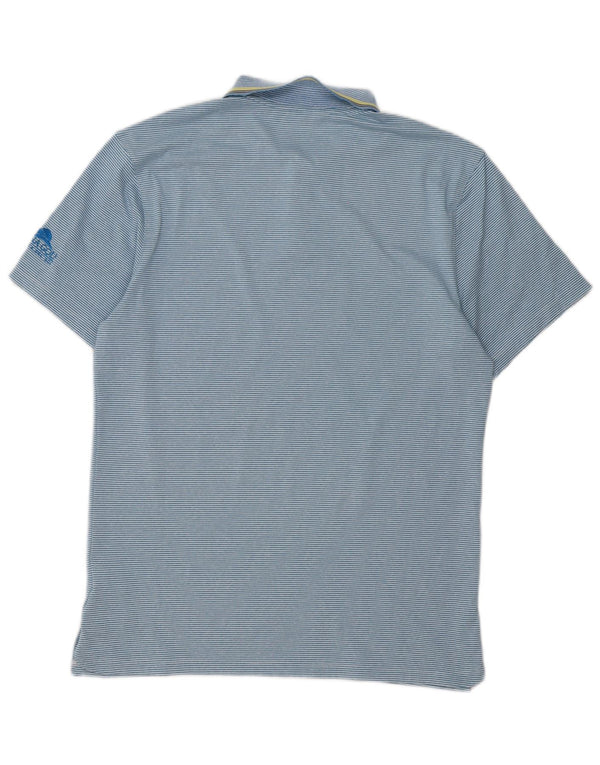 Tricou polo Nike pentru bărbați Dri Fit Poliester cu dungi albastre mici