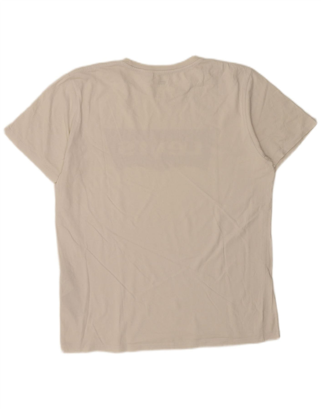 Tricou grafic Levi's pentru bărbați Top mare din bumbac alb