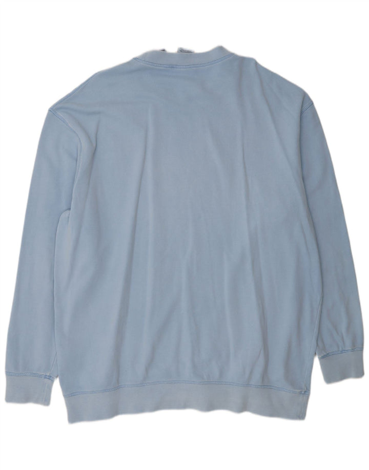 Pulover ADIDAS pentru bărbați, bumbac albastru 2XL