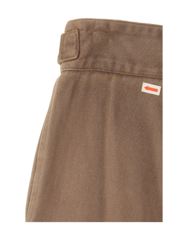 CLARK Womens Straight Capri Trousers W28 L25 Brown Vintage CLARK and Second-Hand CLARK from Messina Hembry 
