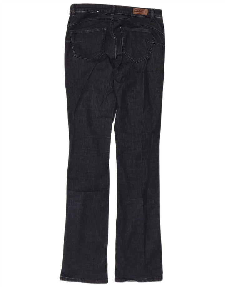 Blugi Benetton pentru femei Bootcut W30 L34 bleumarin