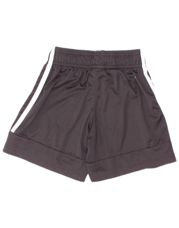 Pantaloni scurți sport pentru băieți Adidas 5-6 ani poliester negru