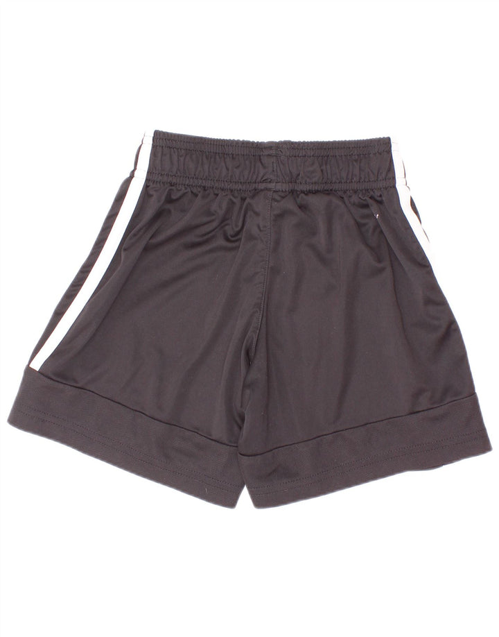 Pantaloni scurți sport pentru băieți Adidas 5-6 ani poliester negru