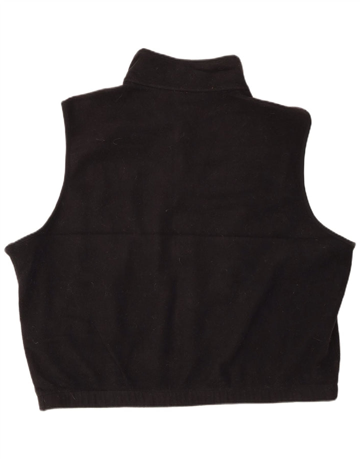 EDDIE BAUER Gilet lângă pentru bărbați UK 44 2XL Poliester negru