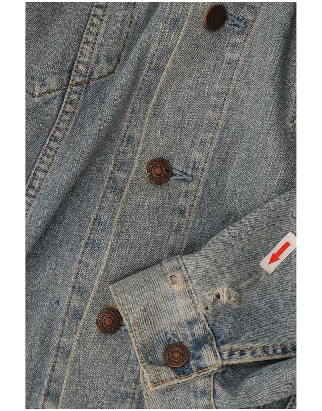 Jachetă de blugi pentru bărbați Levi's UK 40 Large Blue