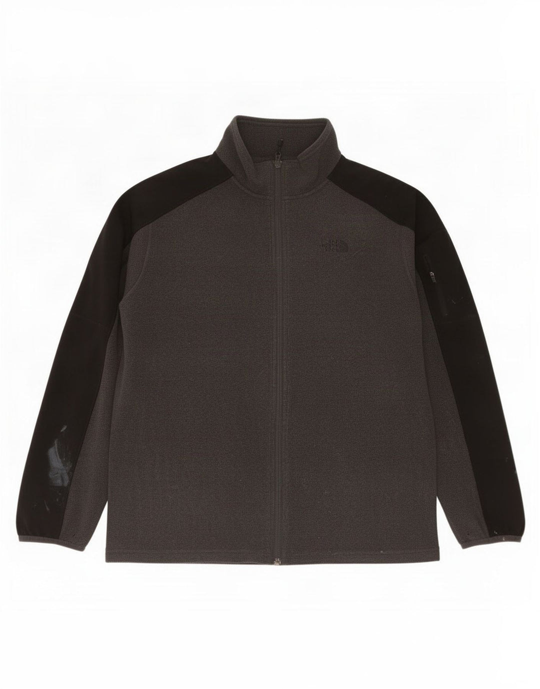 Jachetă polară pentru bărbați The North Face UK 40, mare, gri, poliester color bloc