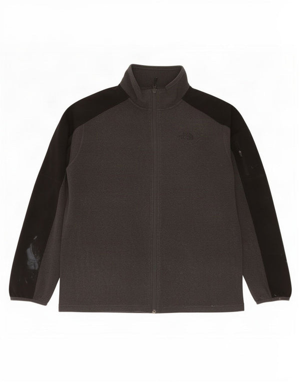 Jachetă polară pentru bărbați The North Face UK 40, mare, gri, poliester color bloc