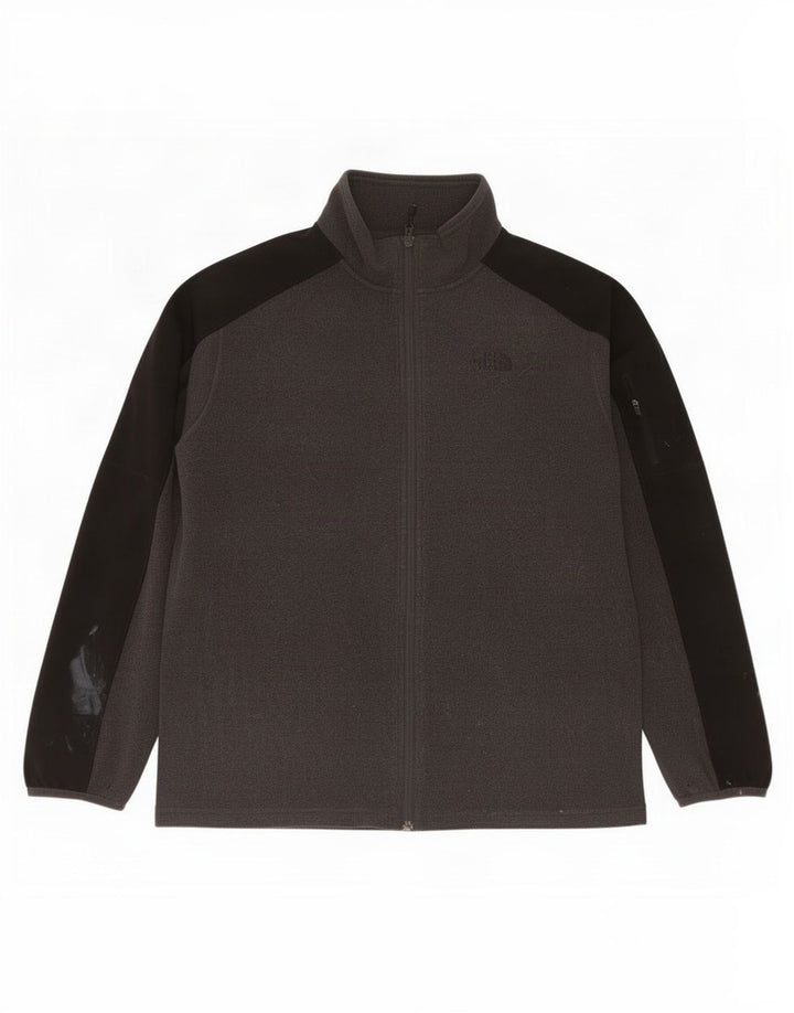 Jachetă polară pentru bărbați The North Face UK 40, mare, gri, poliester color bloc