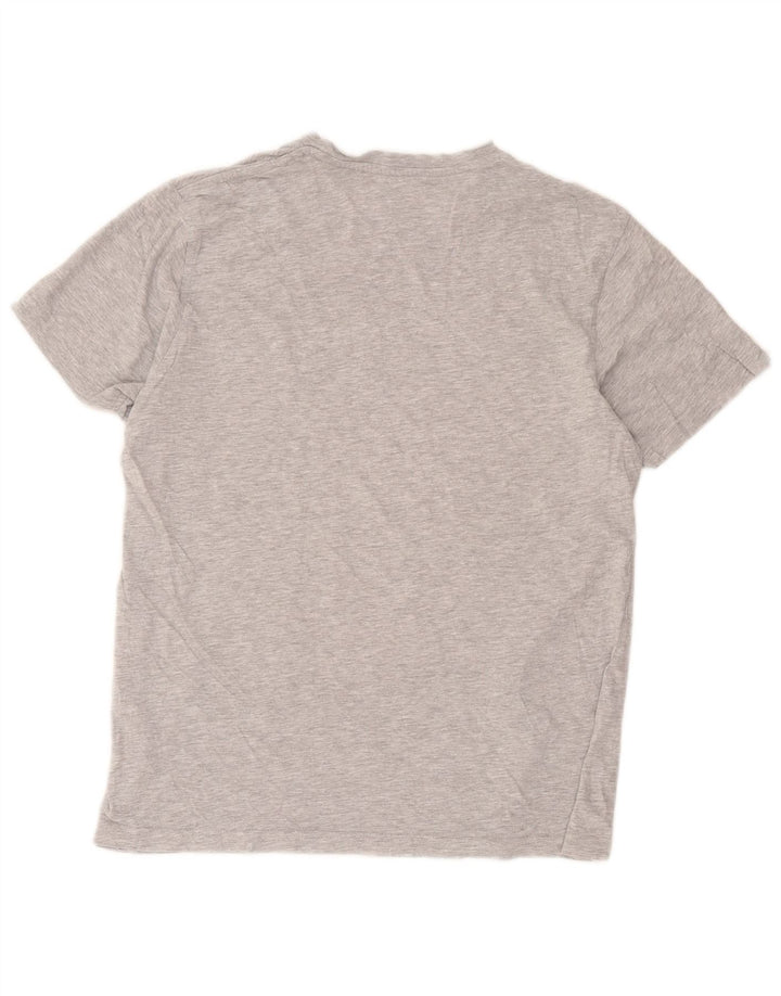 Tricou grafic pentru bărbați Billabong Top, bumbac cu pete gri mediu