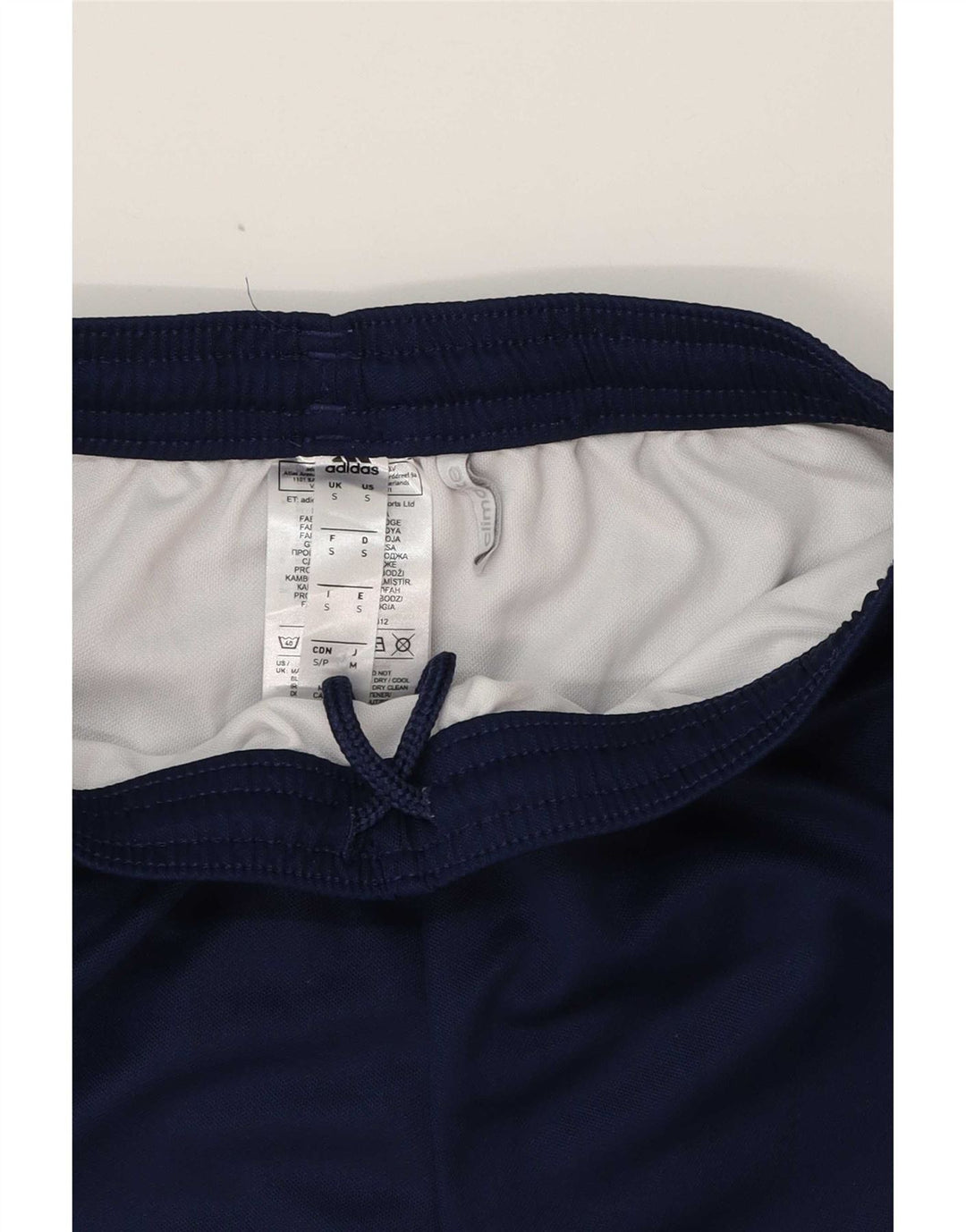 Pantaloni scurți sport pentru bărbați Adidas Climalite, poliester, albastru mic