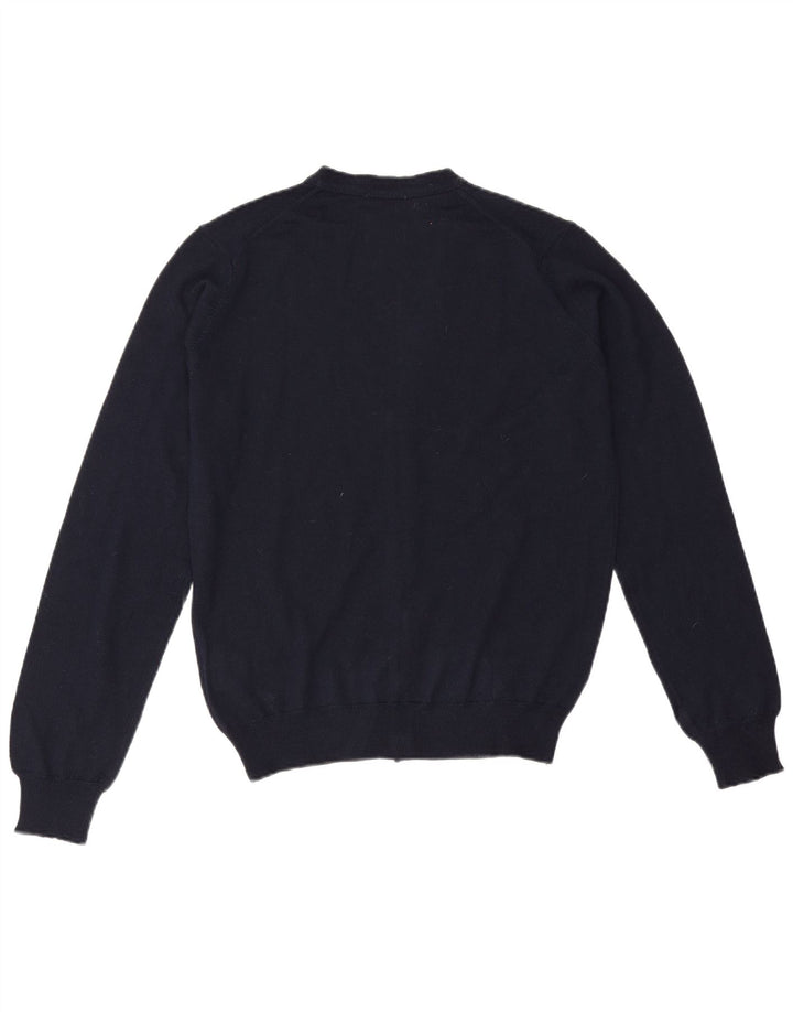 Pulover cardigan pentru bărbați Rifle, albastru marin, acrilic