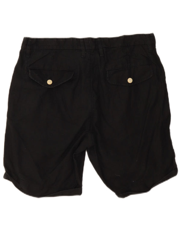 Pantaloni scurți chino pentru bărbați Izod W32 bumbac mediu negru