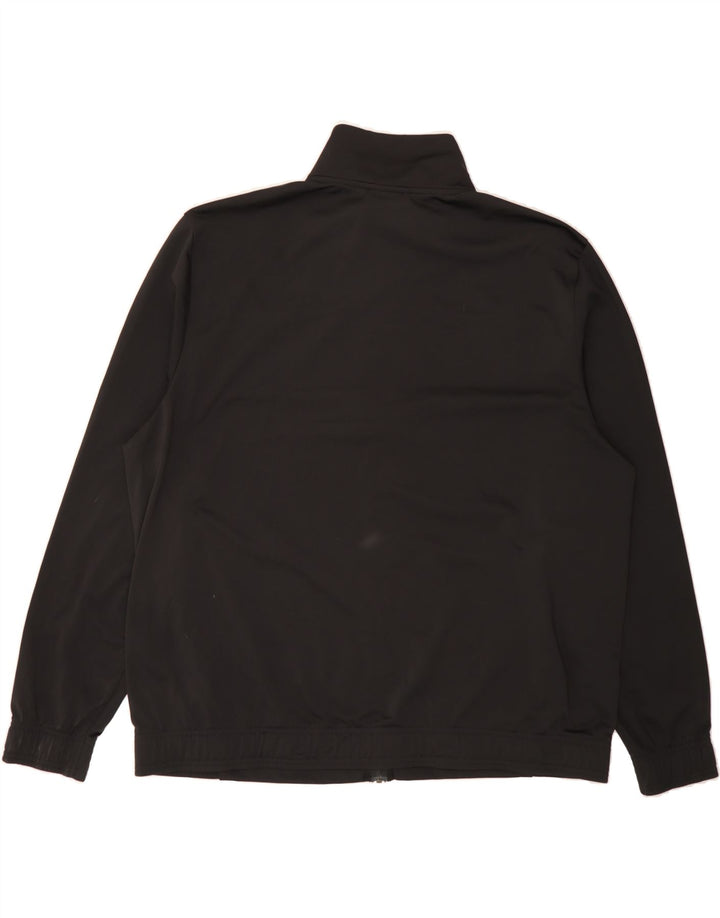 PUMA Mens Tracksuit Top Jacket 2XL Black Colourblock Polyester Vintage Puma and Second-Hand Puma from Messina Hembry 
