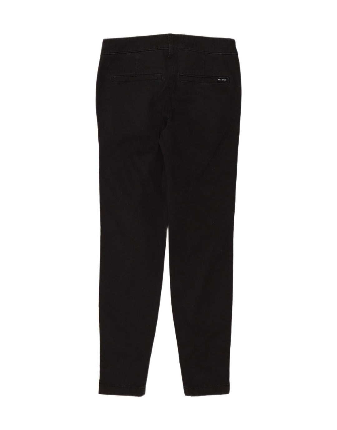 Pantaloni chino skinny pentru femei HOLLISTER W26 L30 bumbac negru