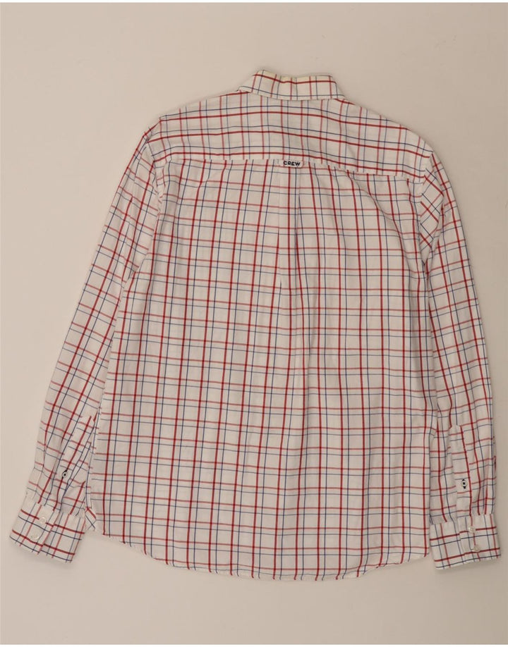 CREW CLOTHING Cămașă clasică pentru bărbați din bumbac cu carouri albe mari