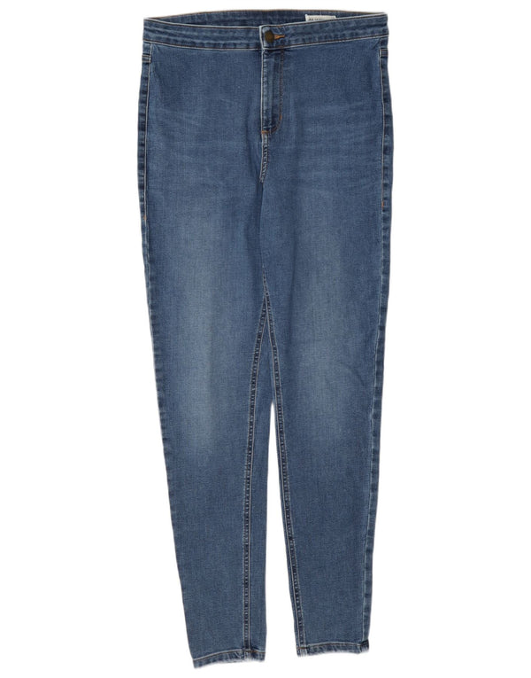 Blugi super skinny pentru femei Marks & Spencer UK 14 Large W32 L30 Blue Bumbac