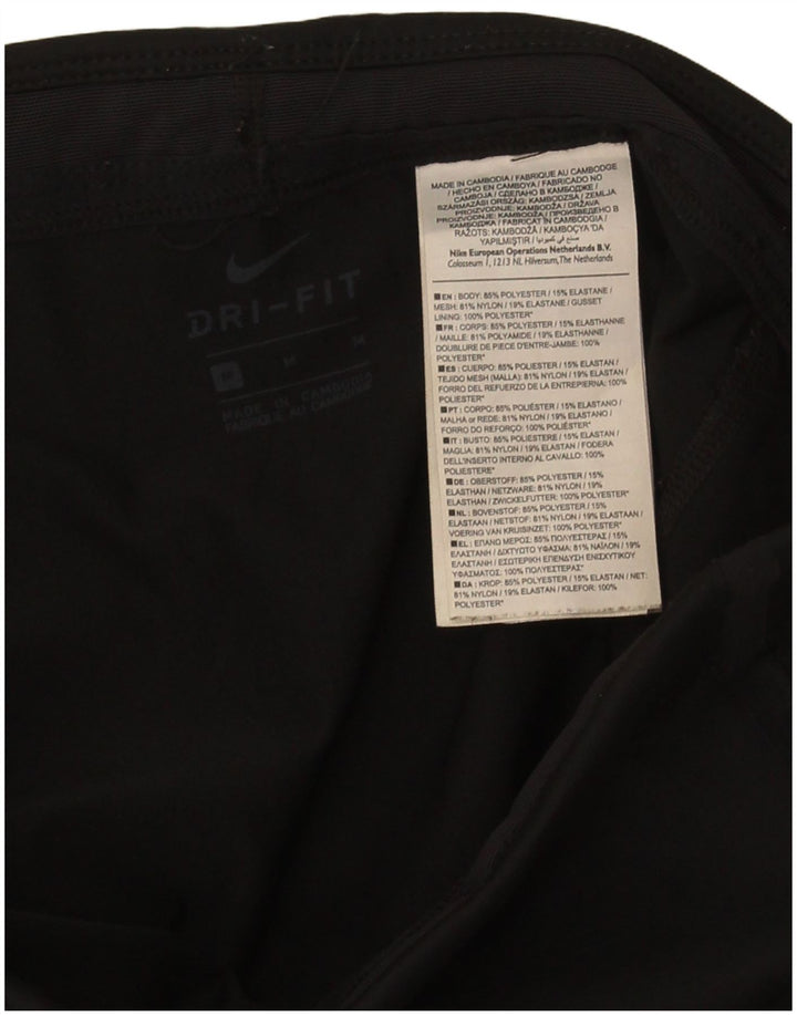 Leggings Nike Dri Fit pentru femei UK 12 Poliester mediu negru