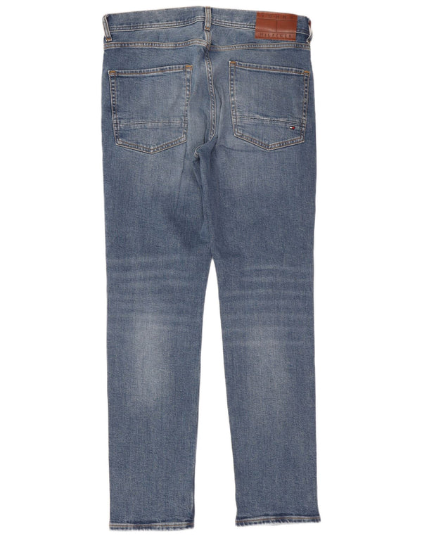 Blugi pentru bărbați Tommy Hilfiger Denton Straight W32 L30 Bumbac albastru