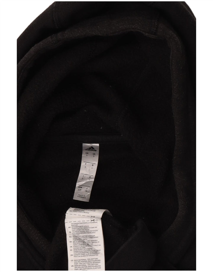 Pulover Adidas pentru bărbați, bumbac mic, negru