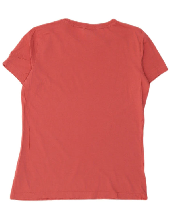 Tricou grafic G-Star pentru femei Top UK 14 Medium Pink Bumbac